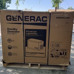 Generac 14,000 Watt - Dual Fuel Air- Cooled Whole House Home Standby Generator, Smart Home Monitoring & 200-AMP Transfer Switch