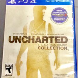 PlayStation 4 UNCHARTED GAME With Box And Disk
