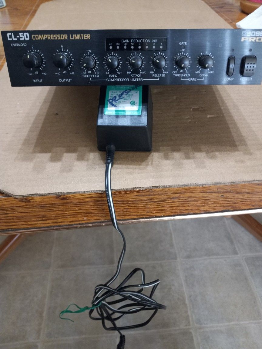 Compressor Limiter. Boss Pro. 