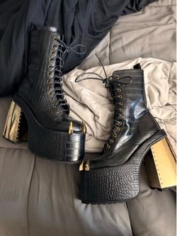 Killstar “Repetilia Boots”