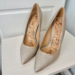 Sam Edelman Glitter Heels (W5.5)