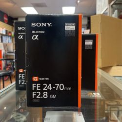 Sony FE 24-70mm F2.8