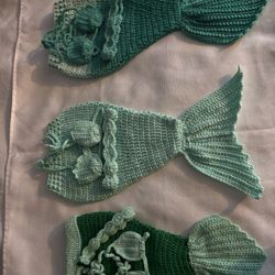 Cola De Sirena Tejida A Crochet Talla 0/3/6