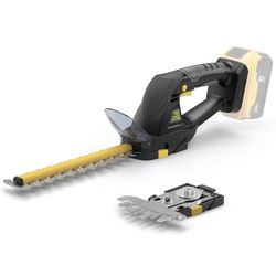 Cortasetos inalámbrico (solo herramienta), compatible con batería DeWalt de 20 V MAX, tijeras de césped inalámbricas 2 en 11500 RPM, cortadora de arbu