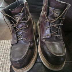 STEEL TOE WORK BOOTS