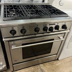 Ge Monogram 36” Dual Fuel 
