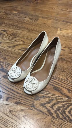 Women Tory Burch 9.5 Cream Color