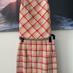A.Byer California/ Mini Skirt Set/Plaid/ S