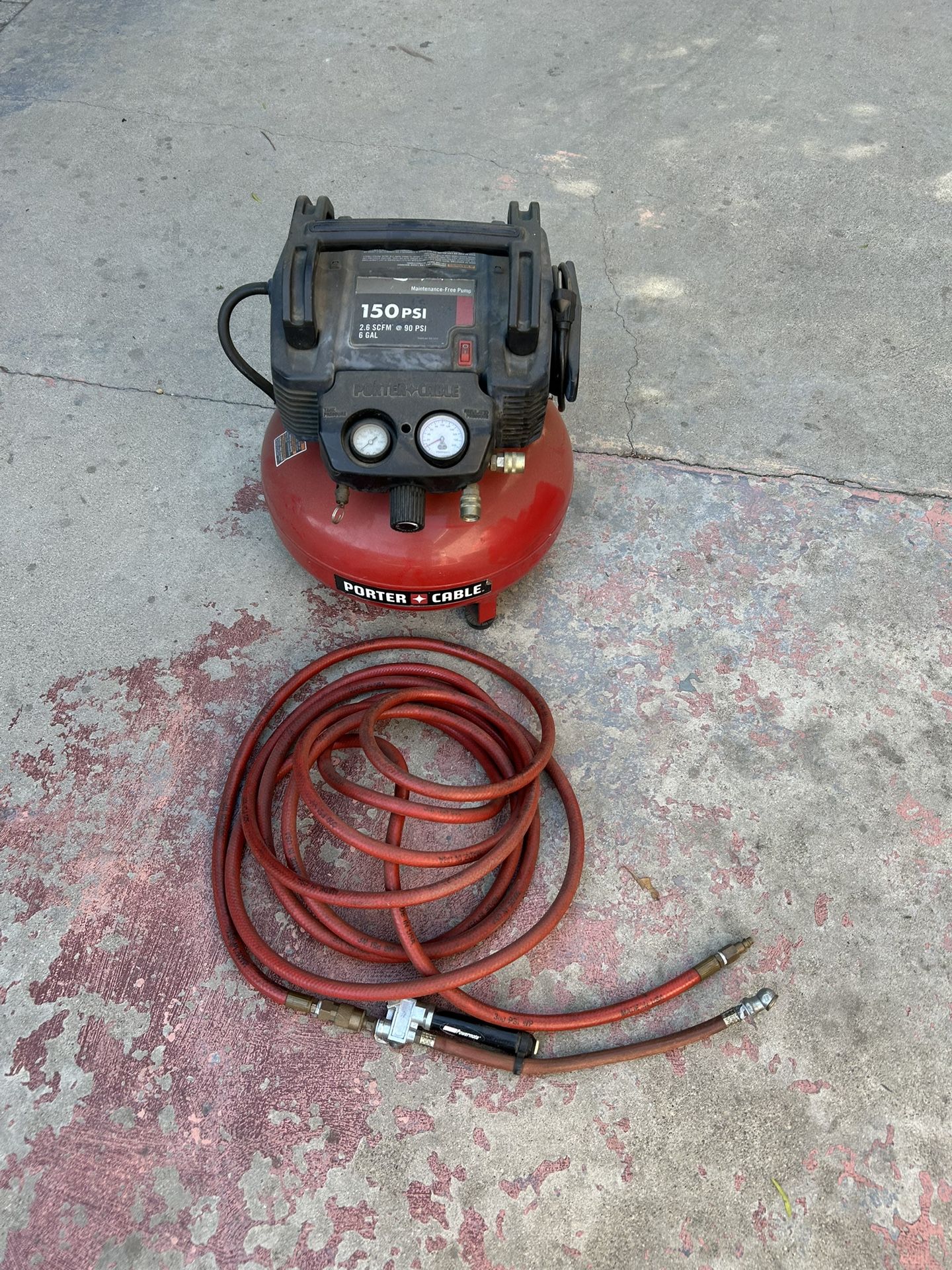 Porter Cable Air Compressor 