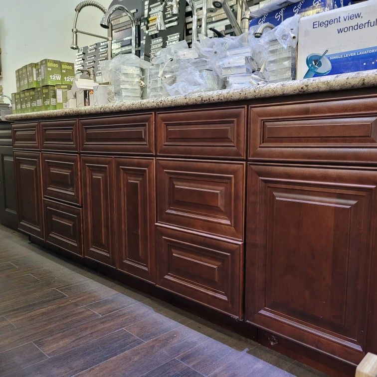 Maplewood Set 96" With Granite Stone Counter Top for Sale in