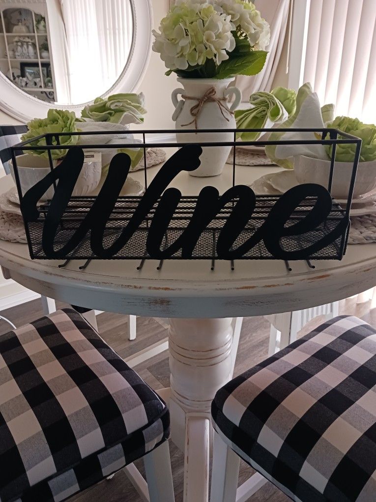 Metal Wine Rack