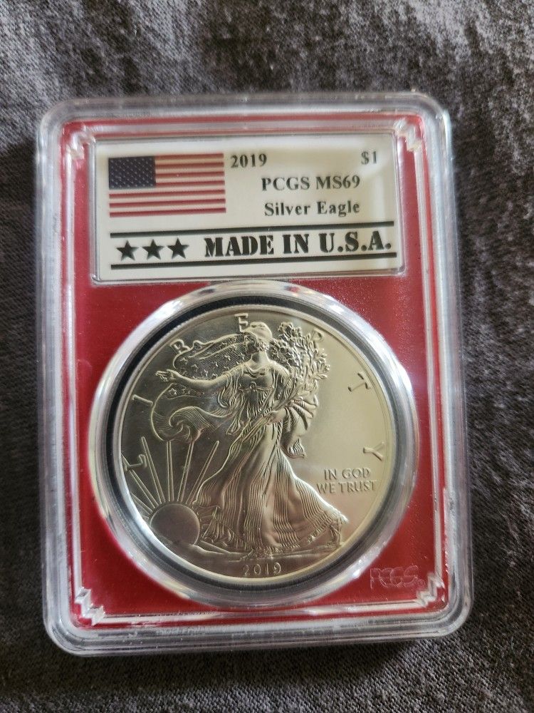 Graded American Silver Eagle