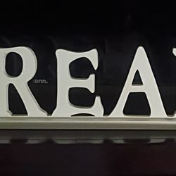 DREAM Shelf Art Piece