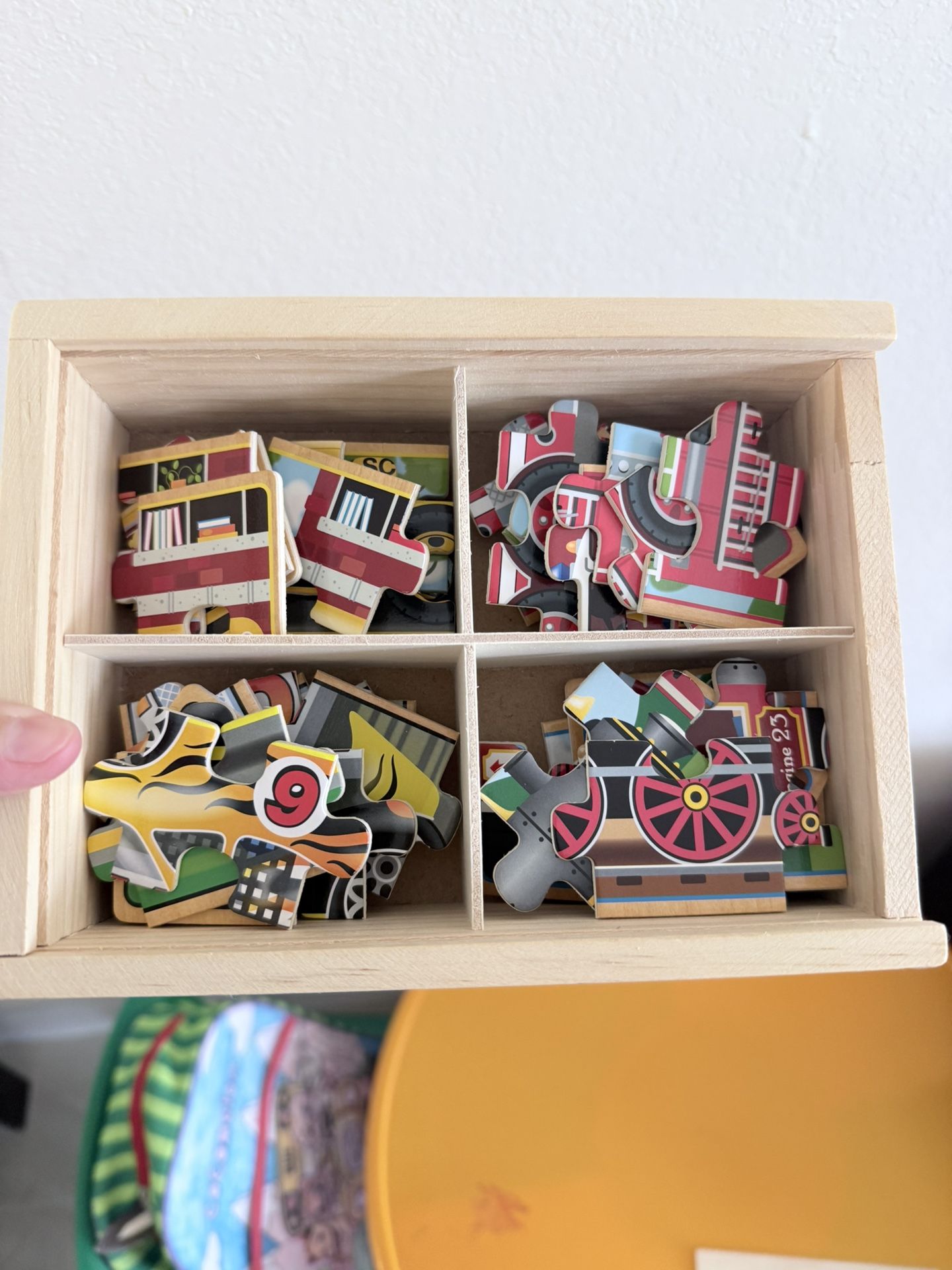 Melissa And Doug Montessori Puzzles (48 Pcs) With Storage box