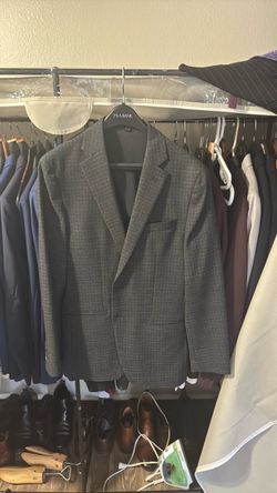 Black pattern sportcoat