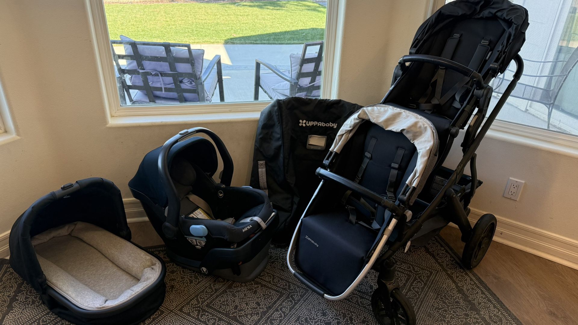 Uppababy Stroller Set | Double Or Single ($600)