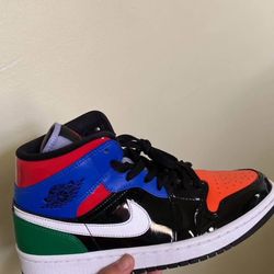 Wmns Air Jordan 1 Med Se Multi Patent 