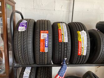 Trailer tires.