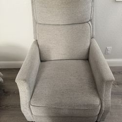 Grey Push Back Recliner