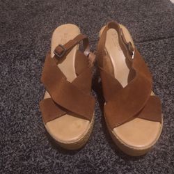 Women Brown Wedges