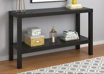 New Black Console Table (firm price)