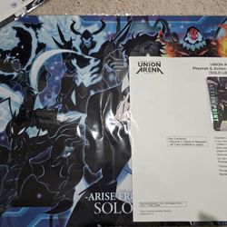 Solo Leveling Union Arena Playmat