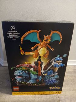 Lego Pokémon Venusaur, Charizard, and Blastoise (72153) - new, sealed