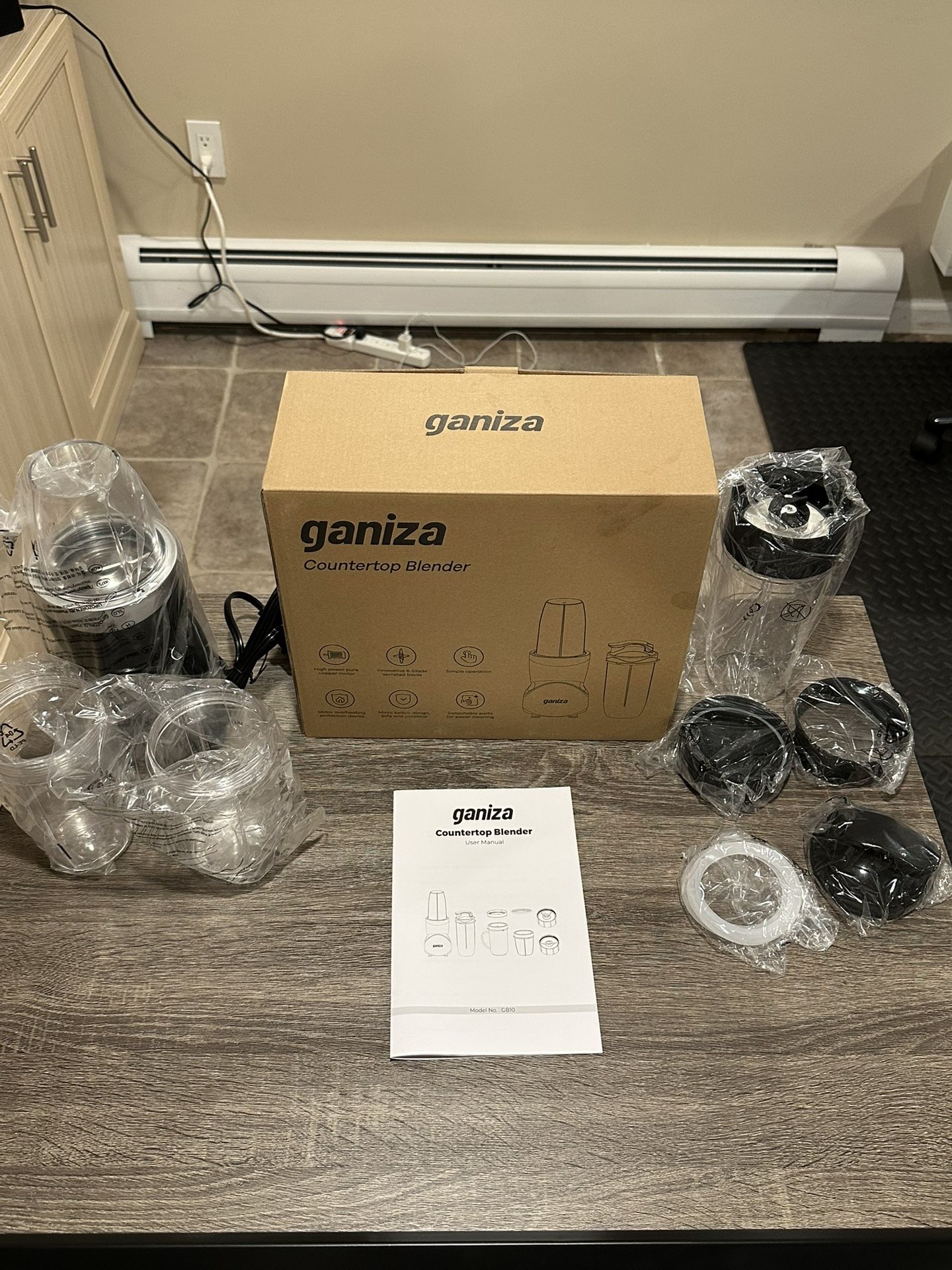 Brand New Ganiza 14-Piece Smoothie Blender Set – Never Used💥