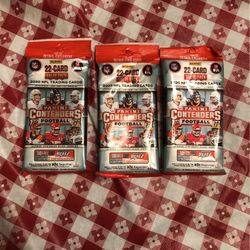 Panini Contenders Football Cello Fat Pack