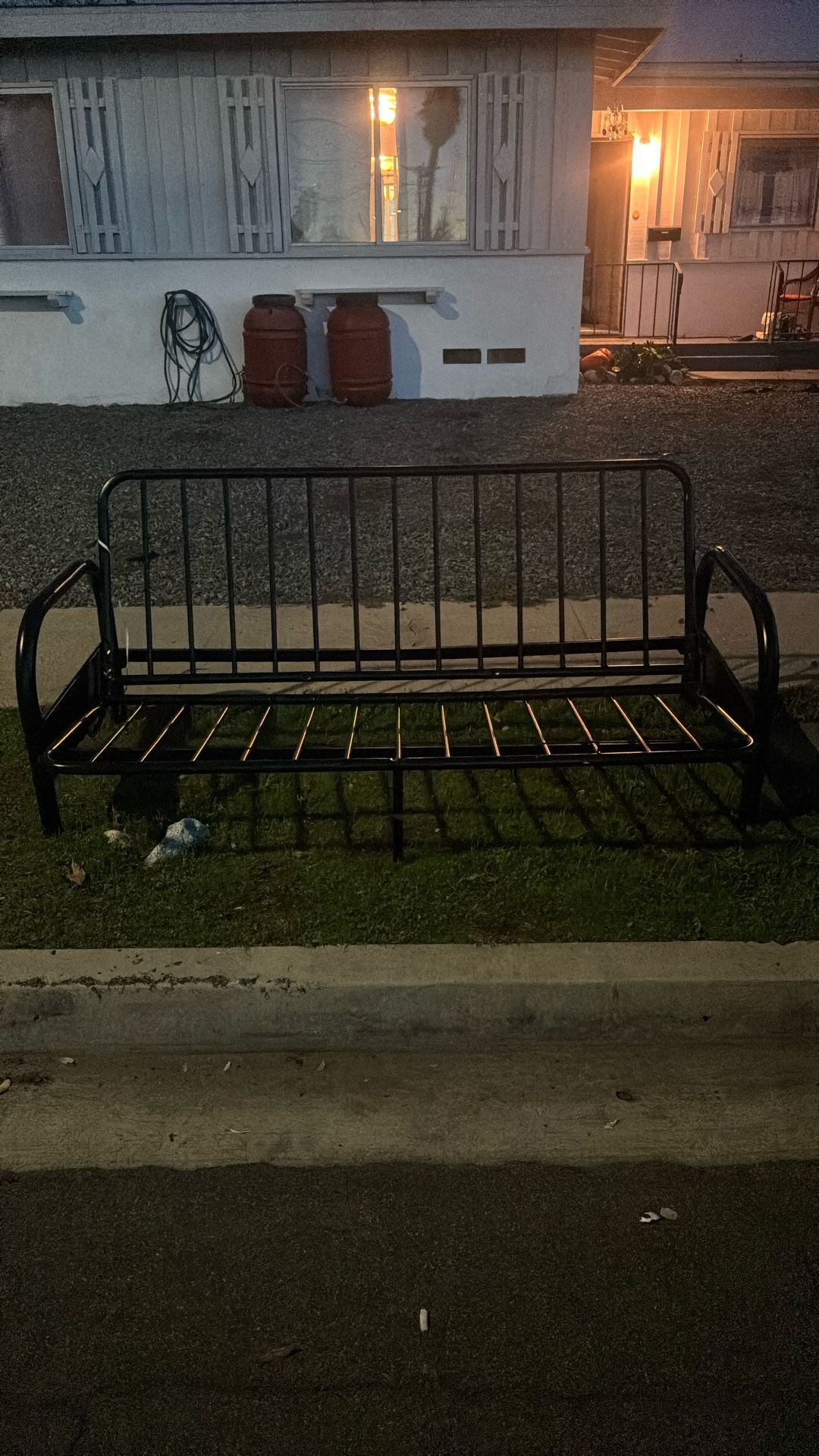 FREE FUTON FRAME/QUEEN BEDFRAME