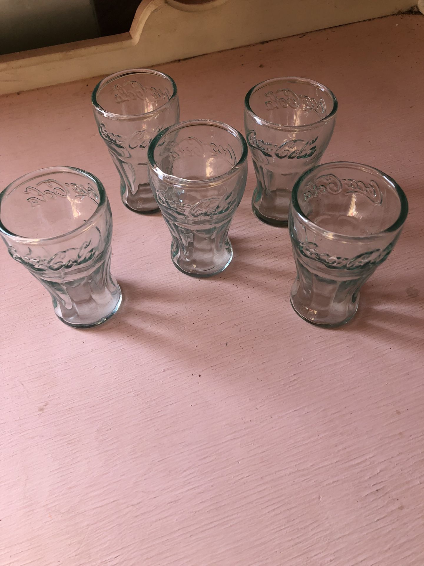 Coke Cola Shot Glasses