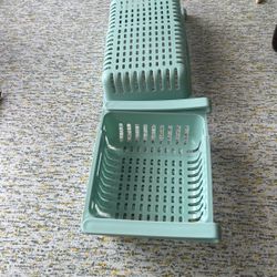 2 Expandable Camper/Home Fridge Shelves