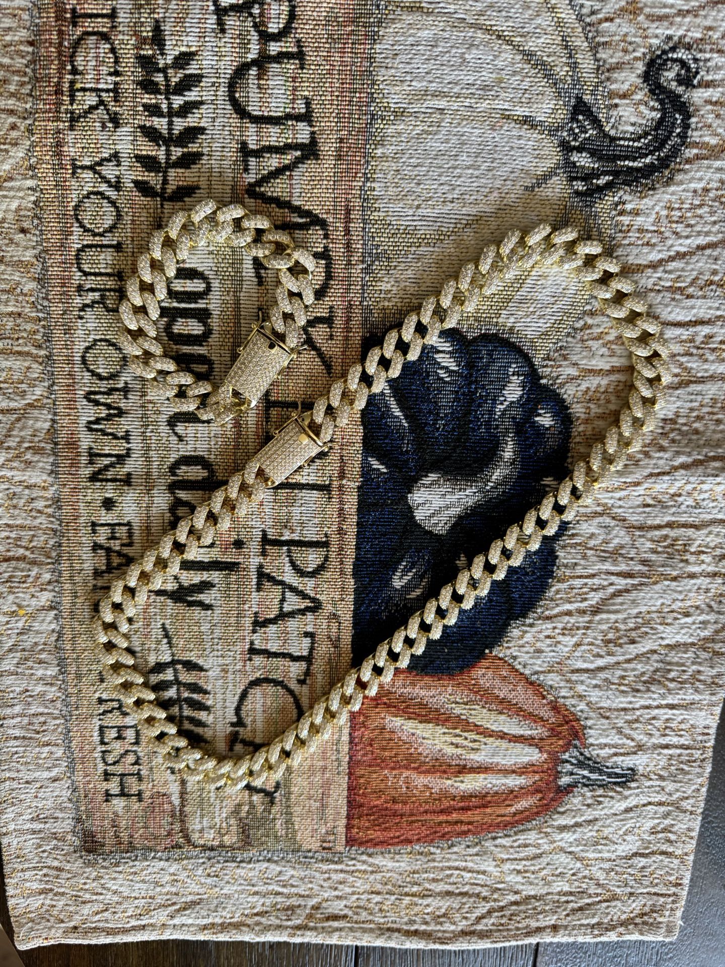 Miami Cuban set Chain And Bracelet 