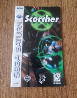 Scorcher for Sega Saturn (MANUAL ONLY)