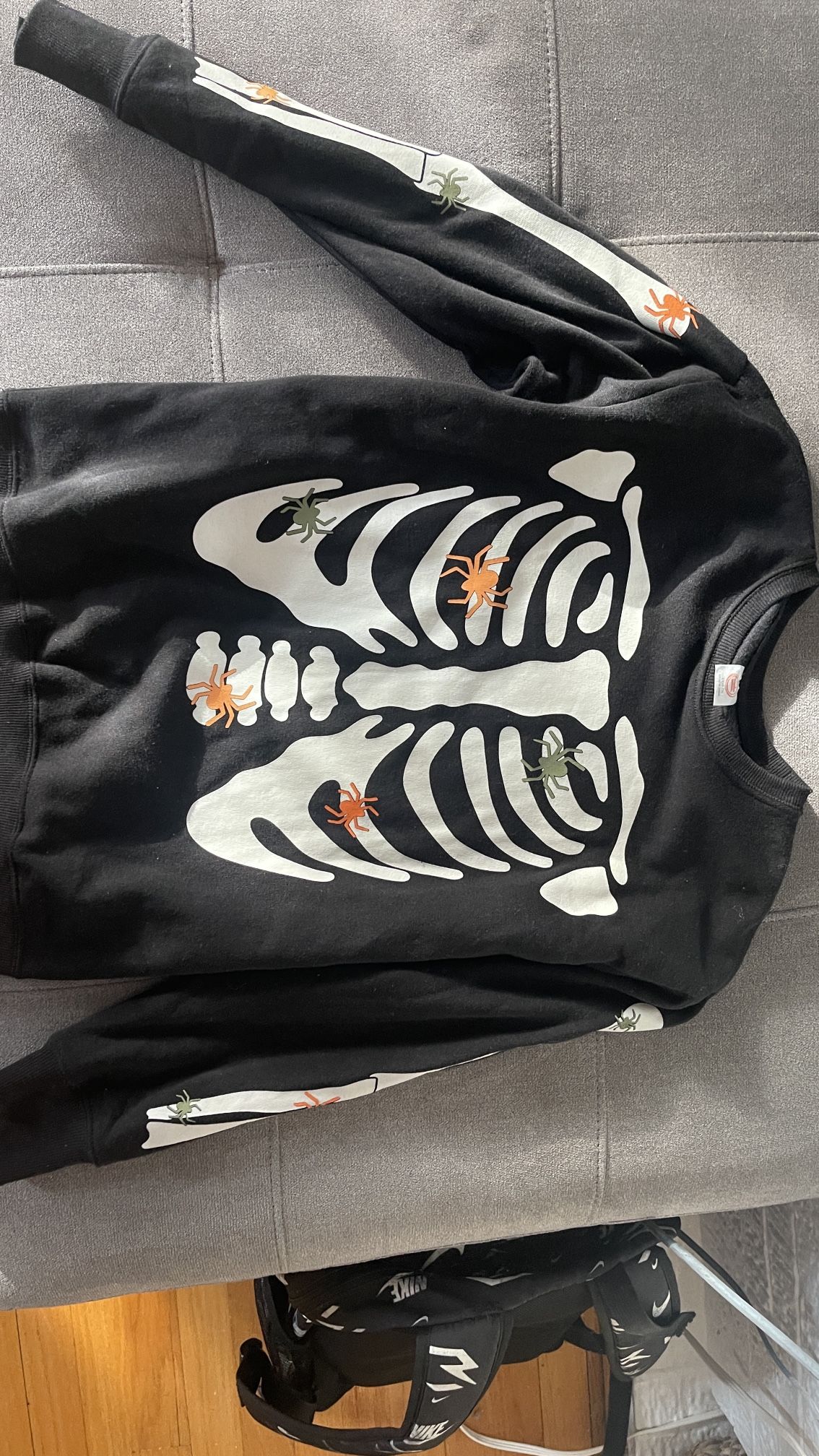 Kids Large Skeleton Sweatshirt