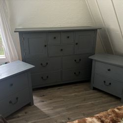 Dresser And Side Tables