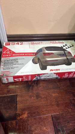 ALLEN 542RR Deluxe Four Bike Hitch Mounted Carrier