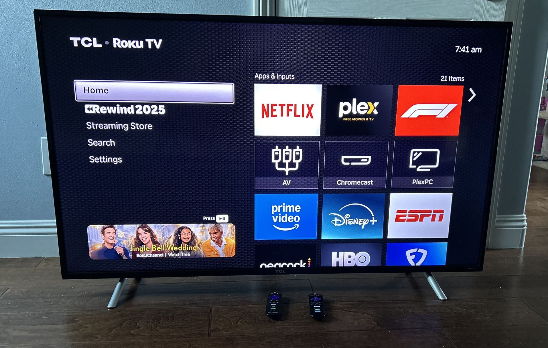 TCL Roku 55” 4K TV