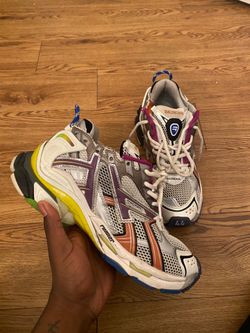 Multi color balenciaga runners size 11/44