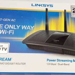 Linksys EA7500 Dual-Band Wi-Fi Router - 1.9 GHZ