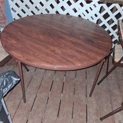 Table And Chairs (Foldable) 