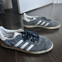Blue Adidas Gazzeles