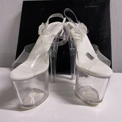 Demi Clear Heels