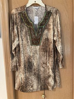 Néw with tags Christopher & Banks tunic top size Xl