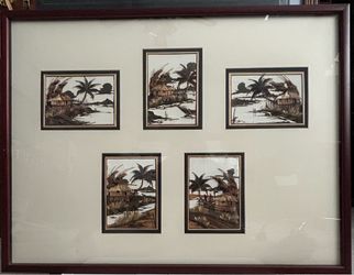 Framed scenery