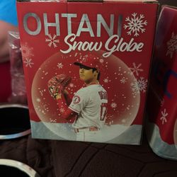 Shohei Ohtani Snow Globe