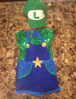 Luigi child small costume