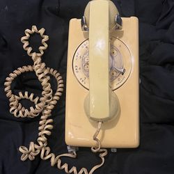 Retro Yellow Phone