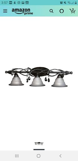 Bedroom bathroom vanity light fixture