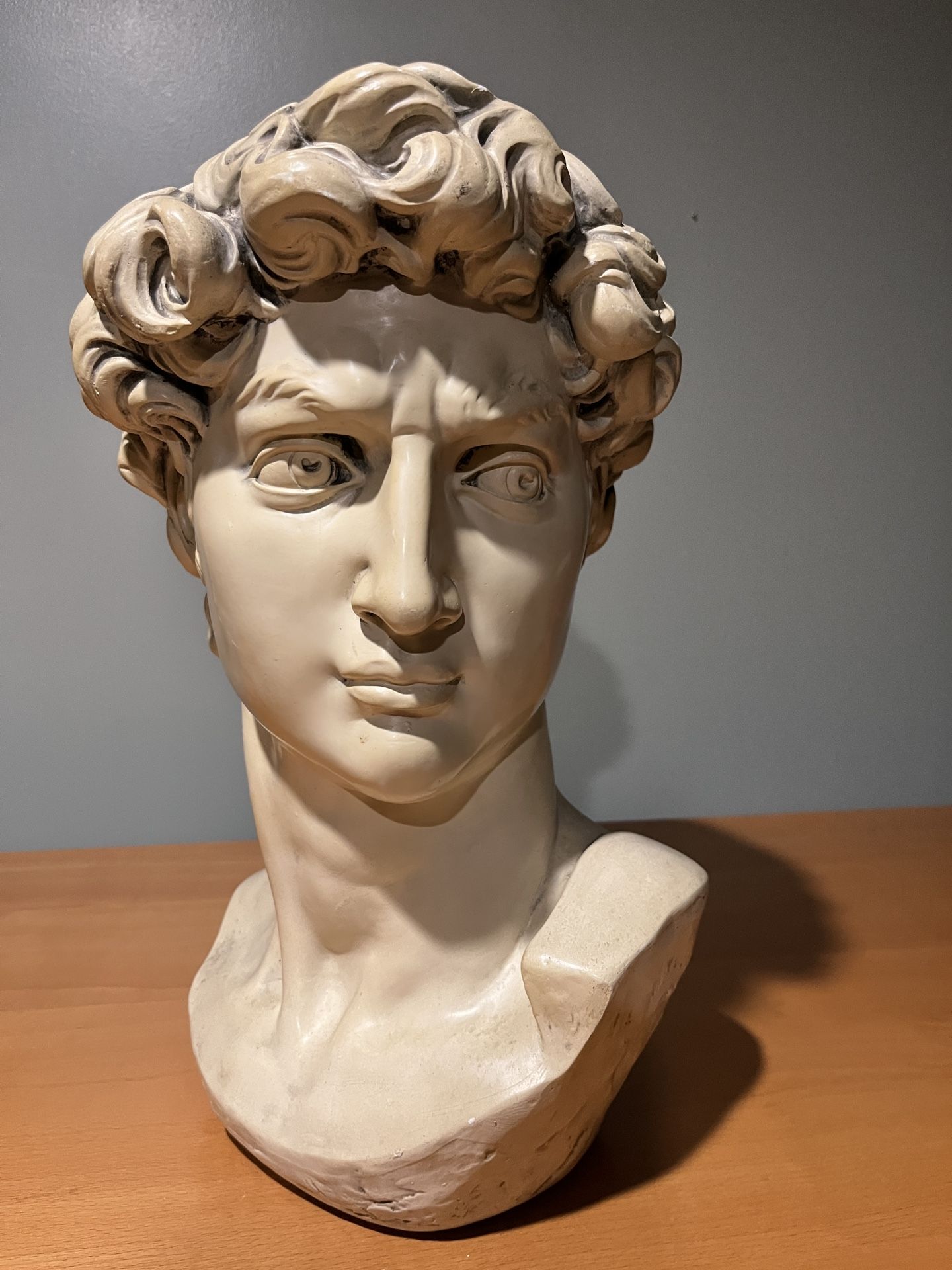 Marwal Ind. Inc., Vintage, Bust of Michelangelo’s David Statue